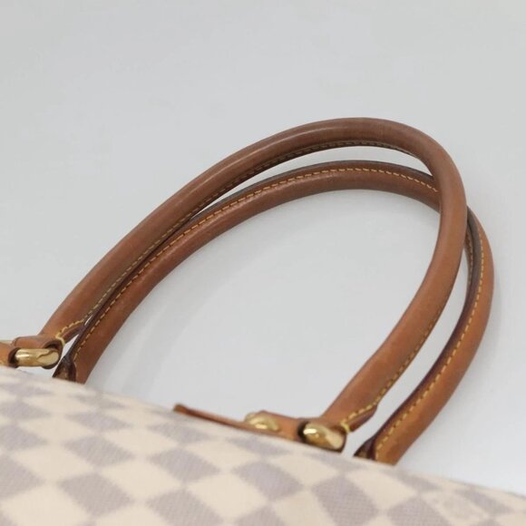 LOUIS VUITTON Damier Azur Saleya MM Tote Bag - Picture 8 of 15